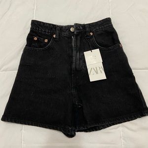 Zara High Rise - Denim Shorts NWT
